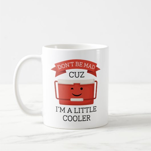 Ich bin etwas Cooler Kaffeetasse (Links)