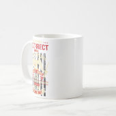 Ich bin etwas falsch, ich sage frohe Weihnachten Kaffeetasse (Vorderseite Links)