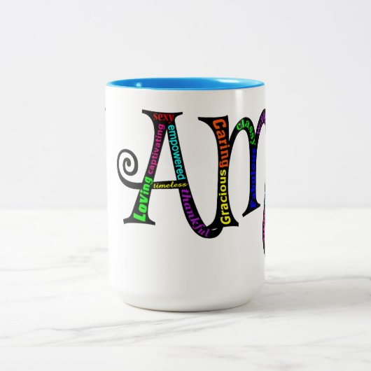 ICH BIN extravagant zwei Töne Tasse (Mittel)
