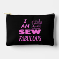 Ich bin fabelhaft in Schwarz und Rosa