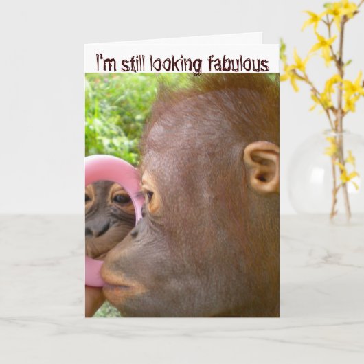 Ich bin fabelhafter Sarkasmus für Freunde Karte (Gelbe Blume)