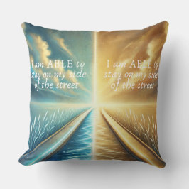 Ich bin fähig - Affirmation Throw Kissen