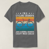 Ich bin Fahrradfahrerin Großvater T-Shirt (Design vorne)