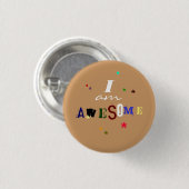 Ich bin fantastisch button (Vorne & Hinten)