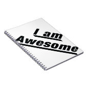 Ich bin fantastisch notizblock (Rechte Seite)