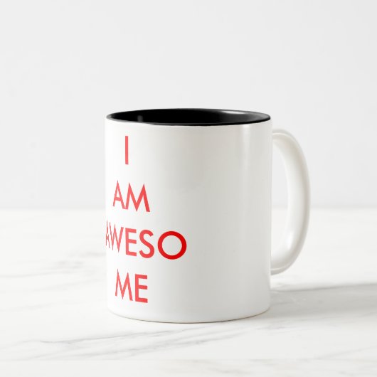 ICH BIN FANTASTISCHE coffe Tasse (VorderseiteRechts)