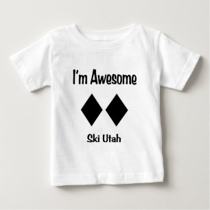 Ich bin fantastischer Ski Utah Baby T-shirt