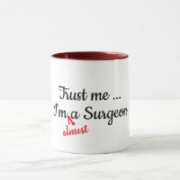 Ich bin fast ein Chirurgen-Doktor-Pub lustig