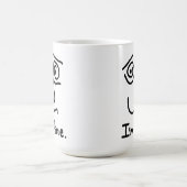 ICH BIN FEINE Morphing-Tasse Verwandlungstasse (Zentrum)