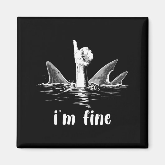 Ich bin Feine Sprüche Reise Magnet (Vorne)