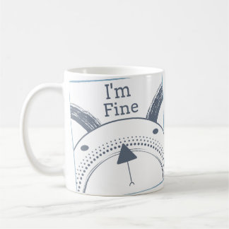 Ich bin feine Tasse. Geschenk der Unterstützung | Kaffeetasse
