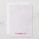 Ich bin feline festlich feiertagskarte (Rückseite)