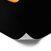 Ich bin Feline Good Funny Fat Cat Pun Poster (Ecke)