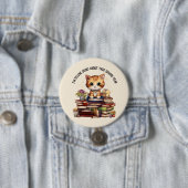 Ich bin Feline gut an diesem Schuljahr Button (Beispiel)