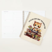 Ich bin Feline gut an diesem Schuljahr Planer (Anzeige)