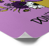 Ich bin Feministin Poster (Ecke)