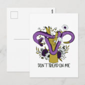 Ich bin Feministin Postkarte (Vorne/Hinten)