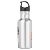 Ich bin fertig... ein bisschen abgewichst Sportfla Edelstahlflasche (Rückseite)