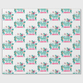 Ich bin fertig erwachsen. Lasst uns Meerjungfrauen Geschenkpapier (Flach)