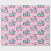 Ich bin fertig erwachsen. Lasst uns Meerjungfrauen Geschenkpapier (Flach)