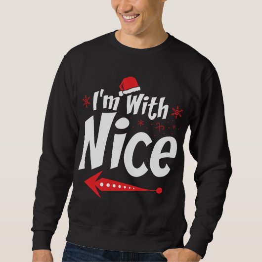 Ich bin fertig, Leute Funny Funny Funny Faulenzer Sweatshirt (Vorderseite)