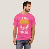 Ich bin fertig mit Camping Bergsteigen Advent T-Shirt (Vorne ganz)