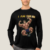 ICH BIN FEST  Tri-Blend SHIRT (Vorderseite)