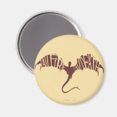 Ich bin Feuer, ich bin tot - Grafik Magnet (Vorderseite/Rückseite)