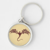 Ich bin Feuer, ich bin tot - Grafik Schlüsselanhänger (Vorne)