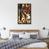 Ich bin Feuer, ich bin tot! Leinwanddruck (Insitu (Schlafzimmer))