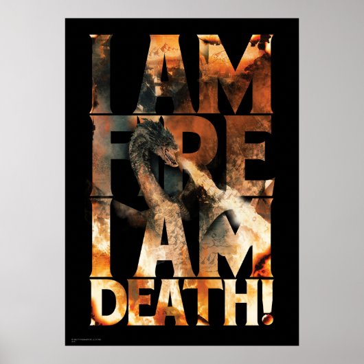 Ich bin Feuer, ich bin tot! Poster (Vorne)