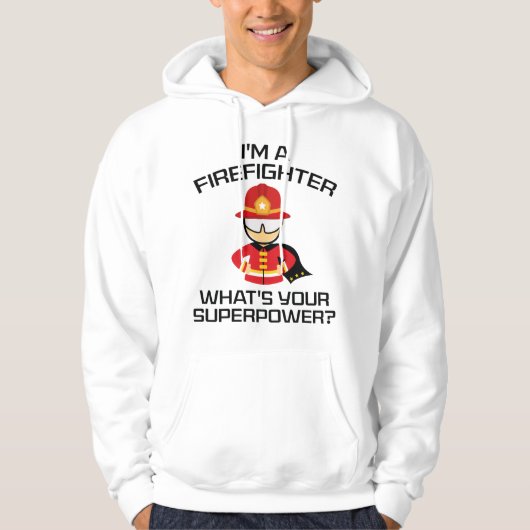 Ich bin Feuerwehrmann Hoodie (Vorderseite)