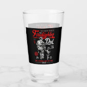 Ich bin Feuerwehrmann-Vater Glas (Rückseite)