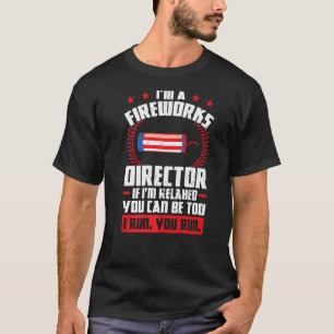 Ich bin Feuerwerksdirektor, wenn ich entspannt bin T-Shirt