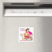 Ich bin Fine Darling Magnet (In Situ (Geschirrspüler))