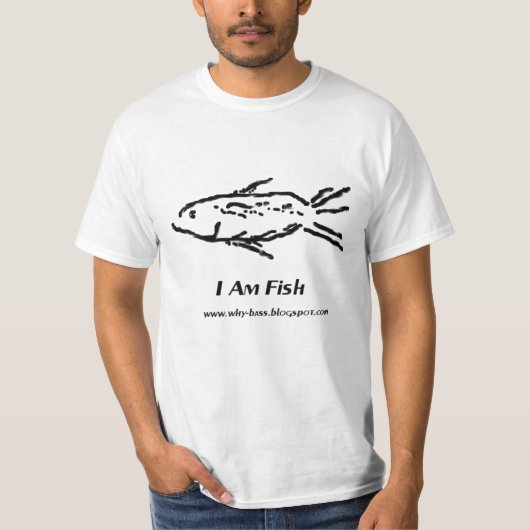 Ich bin Fisch T-Shirt (Vorderseite)