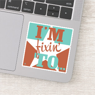 Ich bin fixiert auf aufkleber