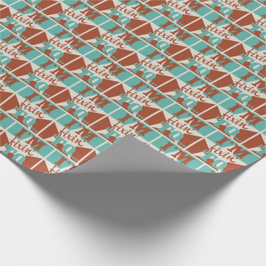 Ich bin fixiert auf geschenkpapier (Ecke)