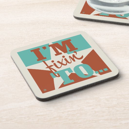 Ich bin fixiert auf getränkeuntersetzer (Linke Seite)