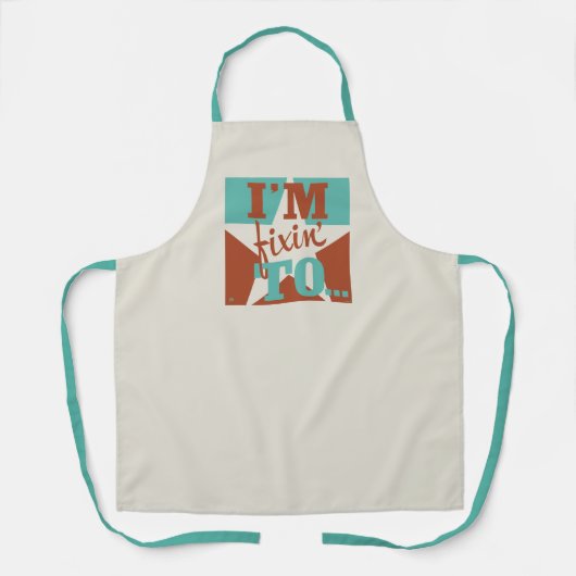 Ich bin fixiert auf schürze (Vorderseite)