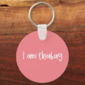 Ich bin Fleabag Schlüsselanhänger (Vorderseite)