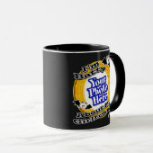 Ich bin fleißig über mein Girlfriend Black Tasse (VorderseiteRechts)