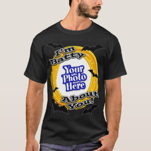 Ich bin fleißig, wenn du Beängstigende Fledermäuse T-Shirt