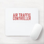 Ich bin Flugverkehrsleiter, um Zeit Retten Mousepad (Mit Mouse)