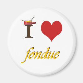 Ich bin Fondue Magnet