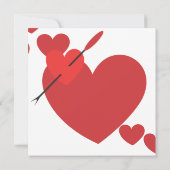 Ich bin Fondue You Einladung (Rückseite)