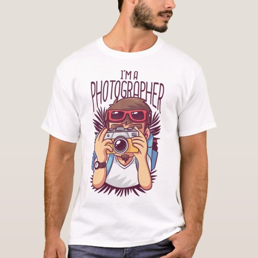 Ich bin Fotograf T-Shirt (Vorderseite)