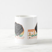 Ich bin Fotograf, Vintager farbiger Fotograf Kaffeetasse (Mittel)