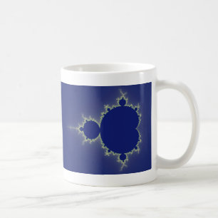 Ich bin - Fraktal so blau Kaffeetasse