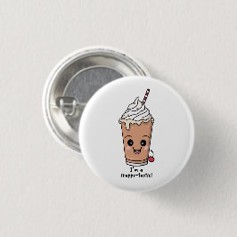 Ich bin Frappe-tastisch | Rahm mit Schlagsahne Button